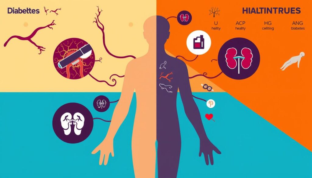 diabetas komplikacijos