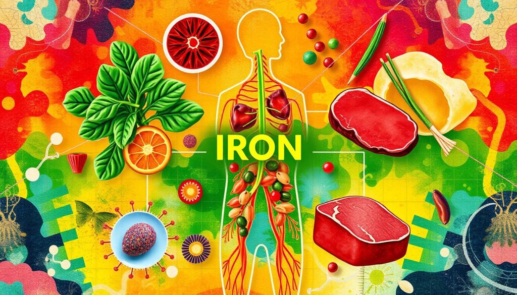 geležies įsisavinimas