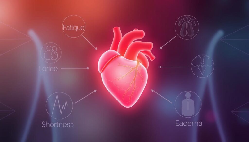 širdies nepakankamumo simptomai