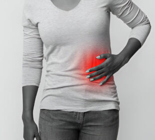 Skausmas kairėje pilvo pusėje