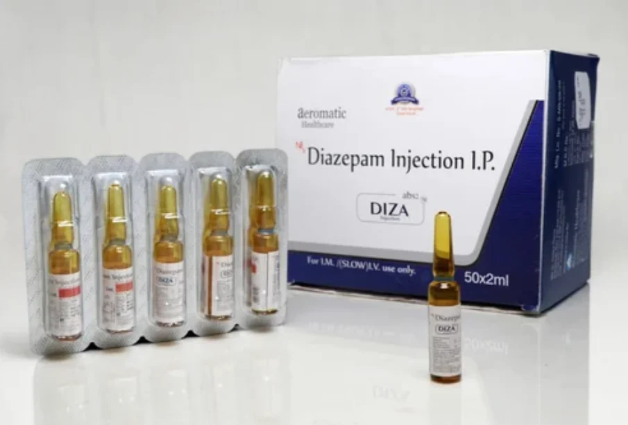 Diazepamo injekcija