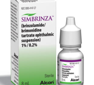 Simbrinza akių lašai