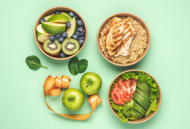 Keturi indeliai su sveiku maistu