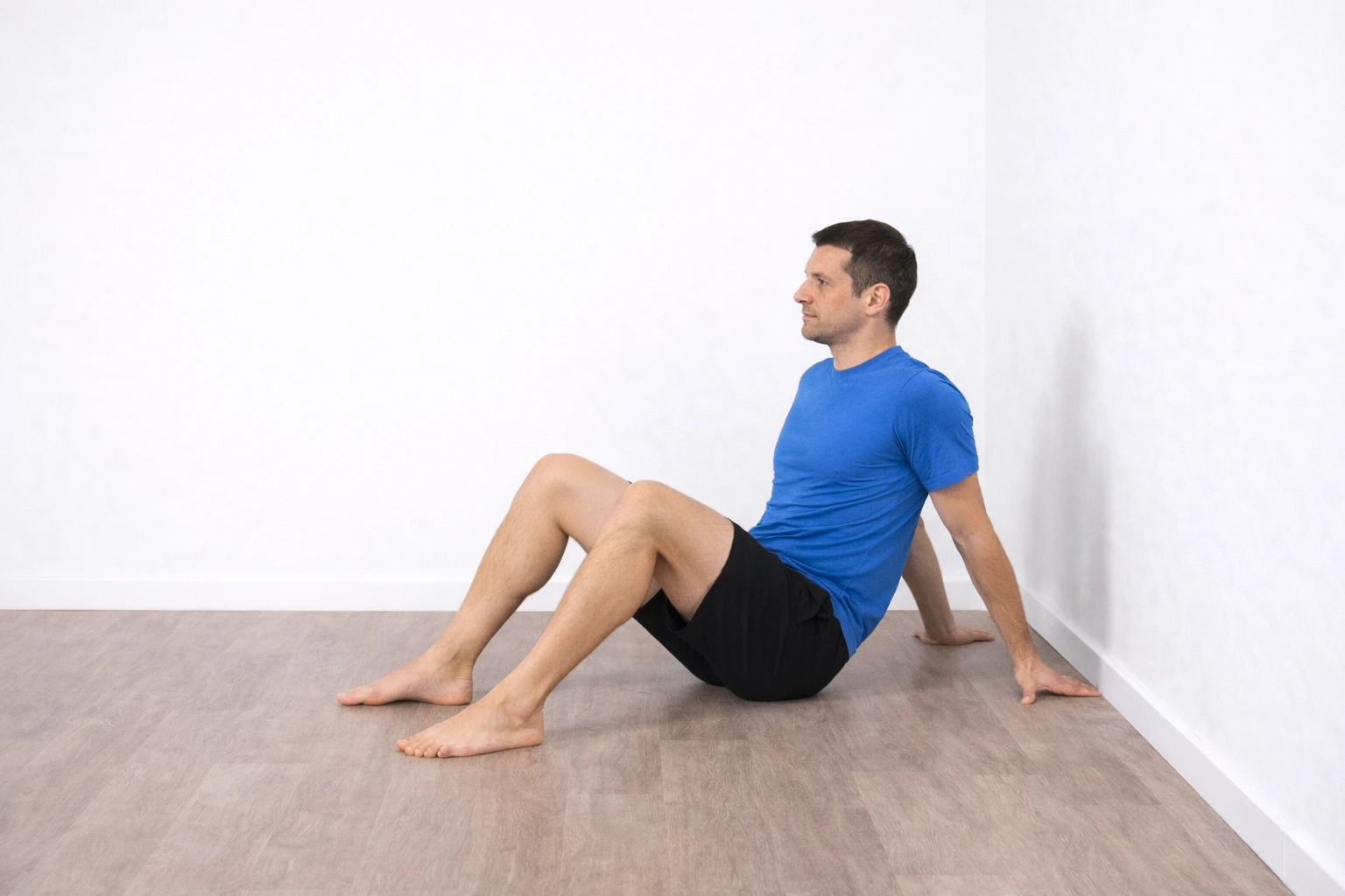 Dvigalvio žasto raumens tempimas